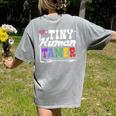 4 Teachers Or Parents Tiny Human Tamer Tee T-Shirt Women's Comfort Colors T-Shirt Back Print Grey 4 Teachers Or Parents Tiny Human Tamer Tee T-Shirt Women's Comfort Colors T-Shirt Back Print Grey