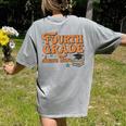 4th Grade Back To School Fourth Grade Dream Team Teacher Women's Comfort Colors T-Shirt Back Print Grey