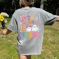 4th Grade Boo Crew Fourth Grade Teacher Kids Happy Halloween Women's Comfort Colors T-Shirt Back Print Grey 4th Grade Boo Crew Fourth Grade Teacher Kids Happy Halloween Women's Comfort Colors T-Shirt Back Print Grey