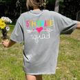 5th Grade Squad Fifth Teacher Student Team Back To School Women's Comfort Colors T-Shirt Back Print Grey 5th Grade Squad Fifth Teacher Student Team Back To School Women's Comfort Colors T-Shirt Back Print Grey