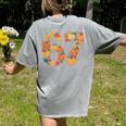 67 6 7 Fall Leaves For Teachers 67 Teacher Women's Comfort Colors T-Shirt Back Print Grey 67 6 7 Fall Leaves For Teachers 67 Teacher Women's Comfort Colors T-Shirt Back Print Grey