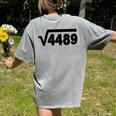 67 Meme Square Root 4489 Six Seven Slang Math Teacher Women's Comfort Colors T-Shirt Back Print Grey 67 Meme Square Root 4489 Six Seven Slang Math Teacher Women's Comfort Colors T-Shirt Back Print Grey