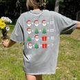 67 Santa Tree Math Teacher Christmas Xmas Humor Women's Comfort Colors T-Shirt Back Print Grey 67 Santa Tree Math Teacher Christmas Xmas Humor Women's Comfort Colors T-Shirt Back Print Grey