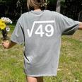 67 Six Seven Meme Square Root Couple Matching Teacher Women's Comfort Colors T-Shirt Back Print Grey 67 Six Seven Meme Square Root Couple Matching Teacher Women's Comfort Colors T-Shirt Back Print Grey