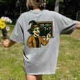 67 Teacher Halloween Witch Six Seven Meme Brainrot Math Joke Women's Comfort Colors T-Shirt Back Print Grey