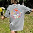 8th Grade Dream Team Eighth Grade Teacher Kid Back To School Women's Comfort Colors T-Shirt Back Print Grey