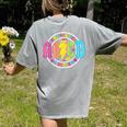 ABCD Kindergarten Rocks Back To School Teachers Students Women's Comfort Colors T-Shirt Back Print Grey ABCD Kindergarten Rocks Back To School Teachers Students Women's Comfort Colors T-Shirt Back Print Grey