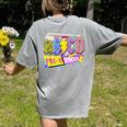 ABCD Pre-K Rocks Back To School PreK Kindergarten Teacher Women's Comfort Colors T-Shirt Back Print Grey ABCD Pre-K Rocks Back To School PreK Kindergarten Teacher Women's Comfort Colors T-Shirt Back Print Grey