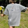 Adapted Physical Education Teacher Skeleton Sports Phys Ed Women's Comfort Colors T-Shirt Back Print Grey Adapted Physical Education Teacher Skeleton Sports Phys Ed Women's Comfort Colors T-Shirt Back Print Grey