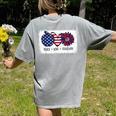 American Flag Teach Love Freedom Preschool Teacher 4th July Women's Comfort Colors T-Shirt Back Print Grey American Flag Teach Love Freedom Preschool Teacher 4th July Women's Comfort Colors T-Shirt Back Print Grey