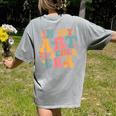 In My Art Teacher Era Artists First Day Of School Women Women's Comfort Colors T-Shirt Back Print Grey In My Art Teacher Era Artists First Day Of School Women Women's Comfort Colors T-Shirt Back Print Grey
