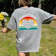 Associate Teacher If You Think My Hands Are Full Women's Comfort Colors T-Shirt Back Print Grey