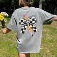 Back To School Hello Fifth Grade Teacher Coquette Pencil Bow Women's Comfort Colors T-Shirt Back Print Grey Back To School Hello Fifth Grade Teacher Coquette Pencil Bow Women's Comfort Colors T-Shirt Back Print Grey