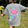 Back To School Kiss Your Brain Cute Teacher Appreciation Women's Comfort Colors T-Shirt Back Print Grey Back To School Kiss Your Brain Cute Teacher Appreciation Women's Comfort Colors T-Shirt Back Print Grey