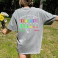 Battery Life Of A School Teacher Monday To Friday For Men Women Women's Comfort Colors T-Shirt Back Print Grey