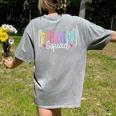 Behavior Squad Therapy Therapists Teachers Behavior Team Women's Comfort Colors T-Shirt Back Print Grey Behavior Squad Therapy Therapists Teachers Behavior Team Women's Comfort Colors T-Shirt Back Print Grey