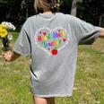 Best Head Start Teacher Early Head Start Teachers Women's Comfort Colors T-Shirt Back Print Grey