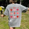 Bilingual Education Is My Jam Strawberry Spanish Teacher Women's Comfort Colors T-Shirt Back Print Grey Bilingual Education Is My Jam Strawberry Spanish Teacher Women's Comfort Colors T-Shirt Back Print Grey