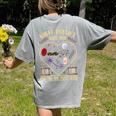 Biology Teacher Women's Comfort Colors T-Shirt Back Print Grey Biology Teacher Women's Comfort Colors T-Shirt Back Print Grey