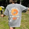 My Broom Broke So Now I Teach Art Teacher Halloween Costume For Men Women Women's Comfort Colors T-Shirt Back Print Grey