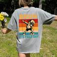 Bruh It's Field Day Teacher Happy Field Day Dabbing Boy Women's Comfort Colors T-Shirt Back Print Grey Bruh It's Field Day Teacher Happy Field Day Dabbing Boy Women's Comfort Colors T-Shirt Back Print Grey