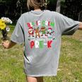 All Is Calm Just Kidding This Is Pre-K Christmas Teacher Women's Comfort Colors T-Shirt Back Print Grey All Is Calm Just Kidding This Is Pre-K Christmas Teacher Women's Comfort Colors T-Shirt Back Print Grey