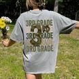 Camo Team 3rd Grade Squad Back To School Teacher Kids Boys Women's Comfort Colors T-Shirt Back Print Grey Camo Team 3rd Grade Squad Back To School Teacher Kids Boys Women's Comfort Colors T-Shirt Back Print Grey