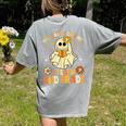 You Can't Scare Me I Teach 2nd Grade Halloween Teacher Ghost Women's Comfort Colors T-Shirt Back Print Grey You Can't Scare Me I Teach 2nd Grade Halloween Teacher Ghost Women's Comfort Colors T-Shirt Back Print Grey