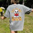 You Cant Scare Me I Teach 3rd Grade Teacher Halloween Women's Comfort Colors T-Shirt Back Print Grey You Cant Scare Me I Teach 3rd Grade Teacher Halloween Women's Comfort Colors T-Shirt Back Print Grey