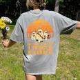 You Can't Scare Me I Teach 5th Grade Teacher Halloween Men Women Kids Women's Comfort Colors T-Shirt Back Print Grey You Can't Scare Me I Teach 5th Grade Teacher Halloween Men Women Kids Women's Comfort Colors T-Shirt Back Print Grey