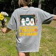 You Can't Scare Me I Teach 5th Grade Teacher Halloween Women's Comfort Colors T-Shirt Back Print Grey You Can't Scare Me I Teach 5th Grade Teacher Halloween Women's Comfort Colors T-Shirt Back Print Grey
