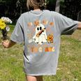 You Can't Scare Me I Teach Fifth Grade Teacher Halloween Women's Comfort Colors T-Shirt Back Print Grey You Can't Scare Me I Teach Fifth Grade Teacher Halloween Women's Comfort Colors T-Shirt Back Print Grey