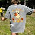 You Can't Scare Me I Teach First Grade Halloween Teacher Women's Comfort Colors T-Shirt Back Print Grey You Can't Scare Me I Teach First Grade Halloween Teacher Women's Comfort Colors T-Shirt Back Print Grey