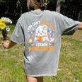 You Can't Scare Me I Teach Preschool Teacher Halloween Women's Comfort Colors T-Shirt Back Print Grey You Can't Scare Me I Teach Preschool Teacher Halloween Women's Comfort Colors T-Shirt Back Print Grey