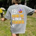 You Cant Scare Me Im A Teacher Halloween Trick Or Teach 2024 Women's Comfort Colors T-Shirt Back Print Grey You Cant Scare Me Im A Teacher Halloween Trick Or Teach 2024 Women's Comfort Colors T-Shirt Back Print Grey