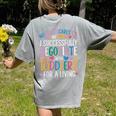 Childcare Teacher Negotiate With Toddlers Daycare Provider Women's Comfort Colors T-Shirt Back Print Grey Childcare Teacher Negotiate With Toddlers Daycare Provider Women's Comfort Colors T-Shirt Back Print Grey