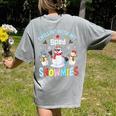 Chillin With My Sped Snowmies Teacher Student Christmas Women's Comfort Colors T-Shirt Back Print Grey Chillin With My Sped Snowmies Teacher Student Christmas Women's Comfort Colors T-Shirt Back Print Grey