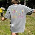 Choir Director T-Shirt Music Choral Teacher Women's Comfort Colors T-Shirt Back Print Grey
