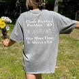 Choir Teacher Shirt Choir Director Vocal Women's Comfort Colors T-Shirt Back Print Grey Choir Teacher Shirt Choir Director Vocal Women's Comfort Colors T-Shirt Back Print Grey
