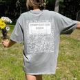Composition Book Notebook Teachers Matching Group Halloween Women's Comfort Colors T-Shirt Back Print Grey Composition Book Notebook Teachers Matching Group Halloween Women's Comfort Colors T-Shirt Back Print Grey