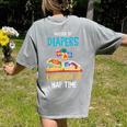 Daycare Provider Master Of Diapers Childcare Teacher Women's Comfort Colors T-Shirt Back Print Grey Daycare Provider Master Of Diapers Childcare Teacher Women's Comfort Colors T-Shirt Back Print Grey