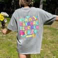 In My Daycare Teacher Era Daycare Provider Kids Women's Comfort Colors T-Shirt Back Print Grey In My Daycare Teacher Era Daycare Provider Kids Women's Comfort Colors T-Shirt Back Print Grey