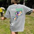 Dino Para Professional Teacher Collection T-Rex Dinosaur Paraeducator Assistant Teacher Women's Comfort Colors T-Shirt Back Print Grey Dino Para Professional Teacher Collection T-Rex Dinosaur Paraeducator Assistant Teacher Women's Comfort Colors T-Shirt Back Print Grey
