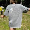 Disney Peter Pan Tinkerbell Teacher Pixie Dust And Coffee Women's Comfort Colors T-Shirt Back Print Grey Disney Peter Pan Tinkerbell Teacher Pixie Dust And Coffee Women's Comfort Colors T-Shirt Back Print Grey
