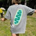 DIY Mitochondria Costume Biology Teacher Halloween Women's Comfort Colors T-Shirt Back Print Grey