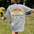 Dolphin Second Grade Back To School Teacher Student Women's Comfort Colors T-Shirt Back Print Grey Dolphin Second Grade Back To School Teacher Student Women's Comfort Colors T-Shirt Back Print Grey