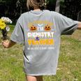 I Don't Need A Costume I'm Chemistry Teacher Cool Halloween Women's Comfort Colors T-Shirt Back Print Grey I Don't Need A Costume I'm Chemistry Teacher Cool Halloween Women's Comfort Colors T-Shirt Back Print Grey