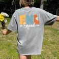 ENL Squad Back To School Teachers Students ENL Crew Men Women Girls Kids Women's Comfort Colors T-Shirt Back Print Grey ENL Squad Back To School Teachers Students ENL Crew Men Women Girls Kids Women's Comfort Colors T-Shirt Back Print Grey