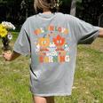 Fall In Love With Learning Shirt Autumn Thanksgiving Teacher Women's Comfort Colors T-Shirt Back Print Grey Fall In Love With Learning Shirt Autumn Thanksgiving Teacher Women's Comfort Colors T-Shirt Back Print Grey