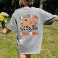 Fall In Love With Learning Teacher Retro Thanksgiving Women's Comfort Colors T-Shirt Back Print Grey Fall In Love With Learning Teacher Retro Thanksgiving Women's Comfort Colors T-Shirt Back Print Grey